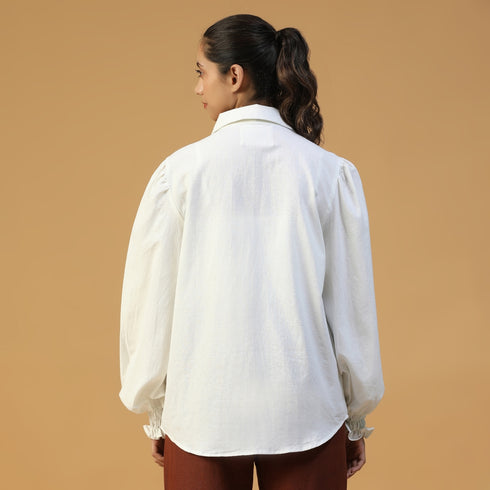 Organic Handwoven cotton shirt